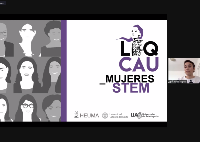 Mujeres en STEM: Lanzamiento proyecto LIQCAU UCN-UA